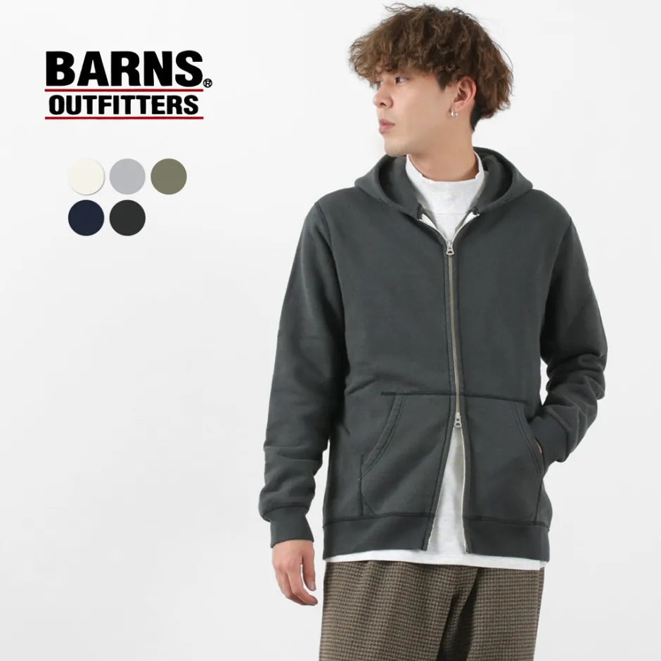 Sweatshirts^BARNS / Hanging Knits Zip Parka Sweat