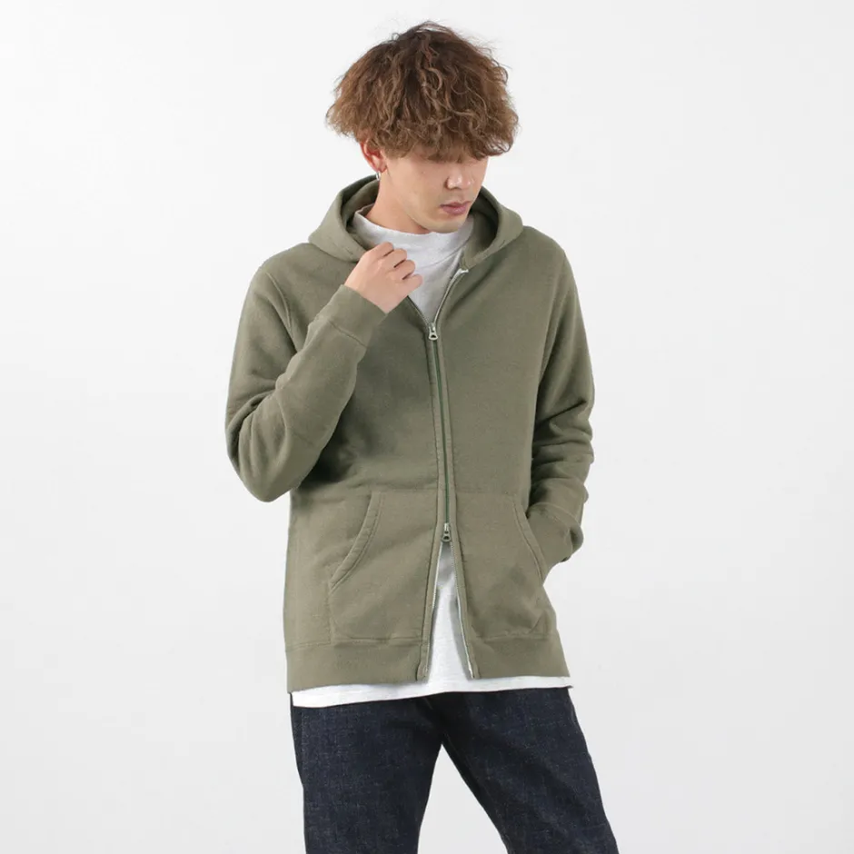 Sweatshirts^BARNS / Hanging Knits Zip Parka Sweat