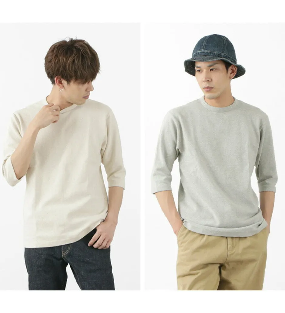 T-Shirts^BARNS / Heavy spun milled fabric 6.5/10 sleeve T-shirt