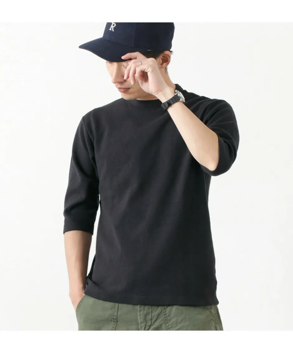 T-Shirts^BARNS / Heavy spun milled fabric 6.5/10 sleeve T-shirt
