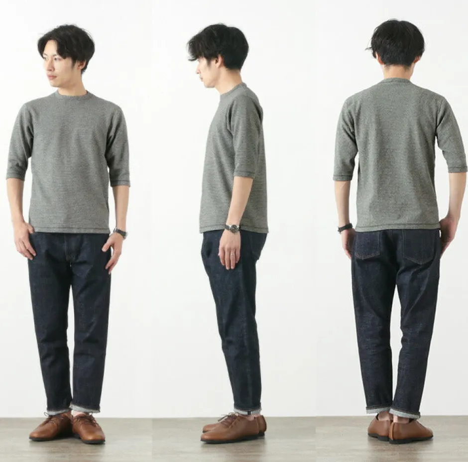 T-Shirts^BARNS / Heavy spun milled fabric 6.5/10 sleeve T-shirt
