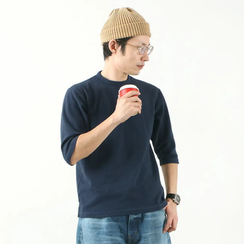 T-Shirts^BARNS / Heavy spun milled fabric 6.5/10 sleeve T-shirt