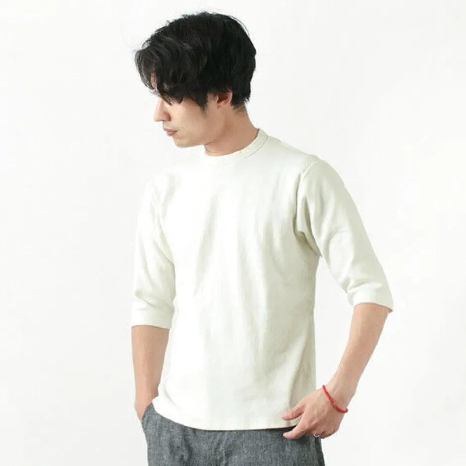 T-Shirts^BARNS / Heavy spun milled fabric 6.5/10 sleeve T-shirt