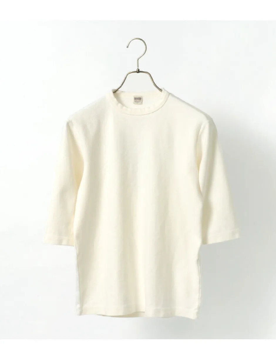 T-Shirts^BARNS / Heavy spun milled fabric 6.5/10 sleeve T-shirt