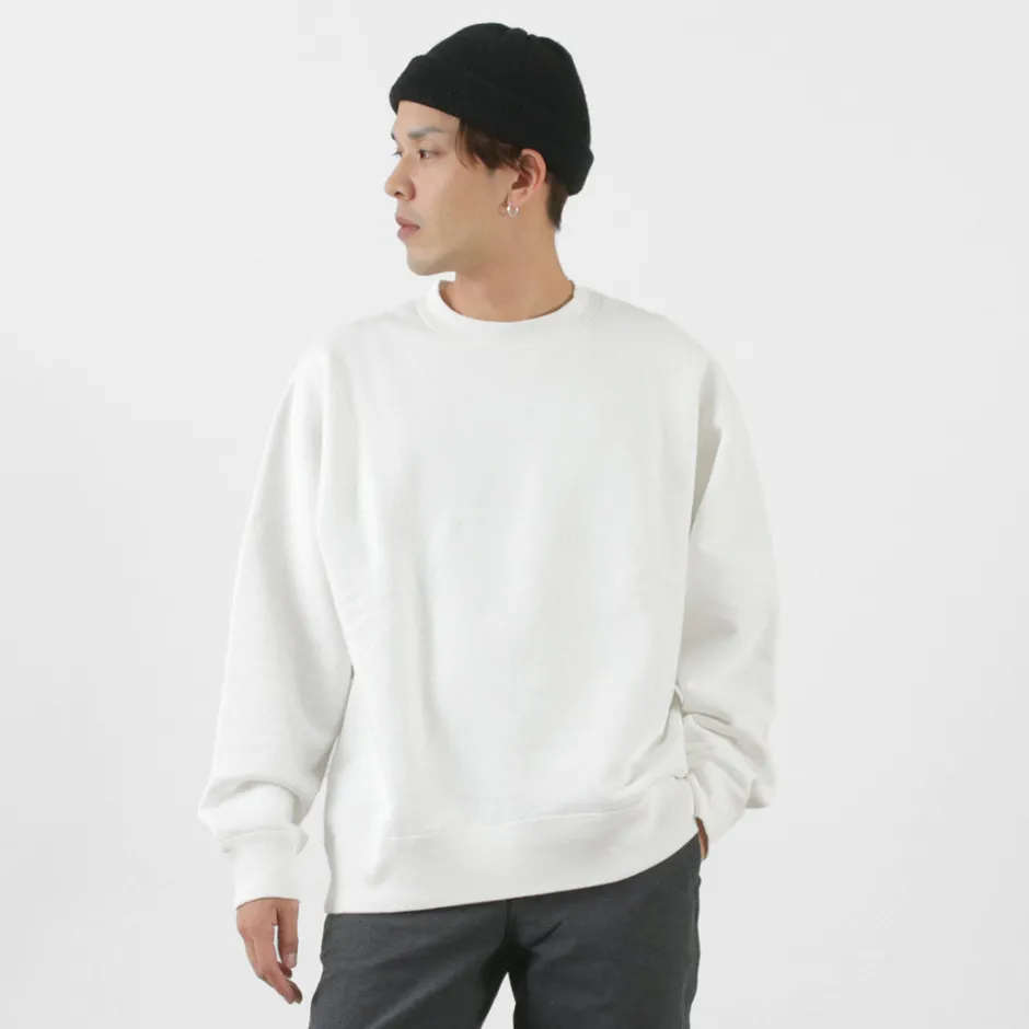 Sweatshirts^BARNS / Loopwheel wide crew sweatshirt