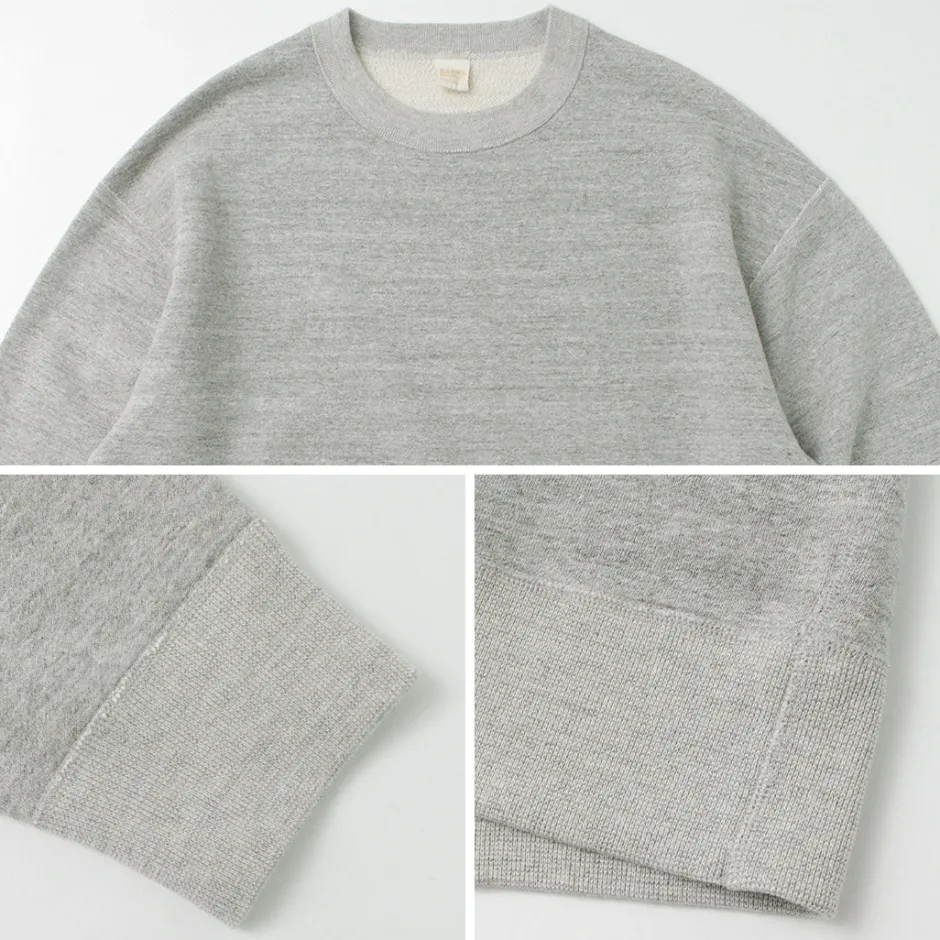 Sweatshirts^BARNS / Loopwheel wide crew sweatshirt