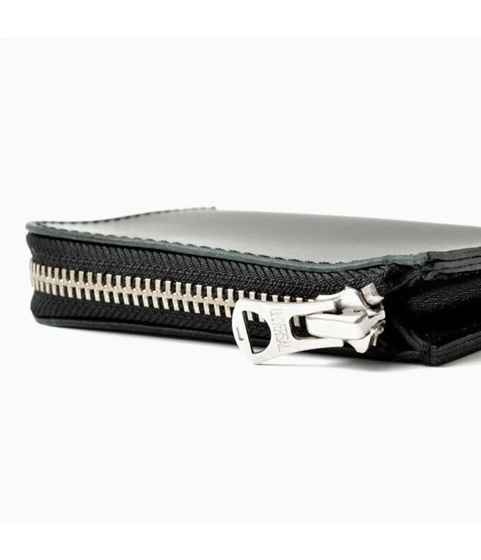 Wallets^BARNS / L-shaped zipper mini wallet