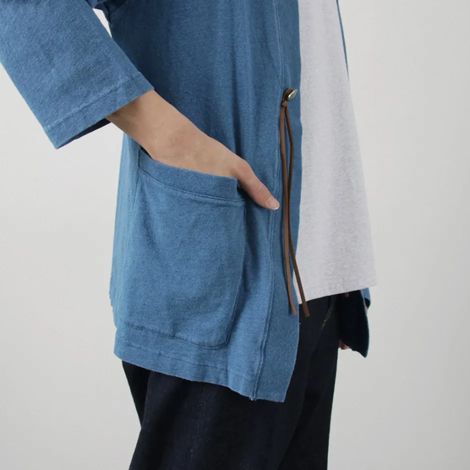 Cardigans^BARNS / Relaxed Fit Cardigan indigo