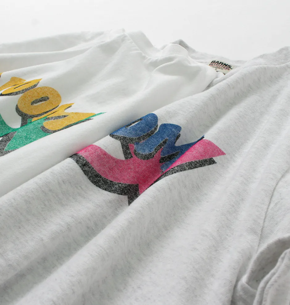 T-Shirts^BARNS / RE:PRODUCTER Short Sleeve Printed T-Shirt