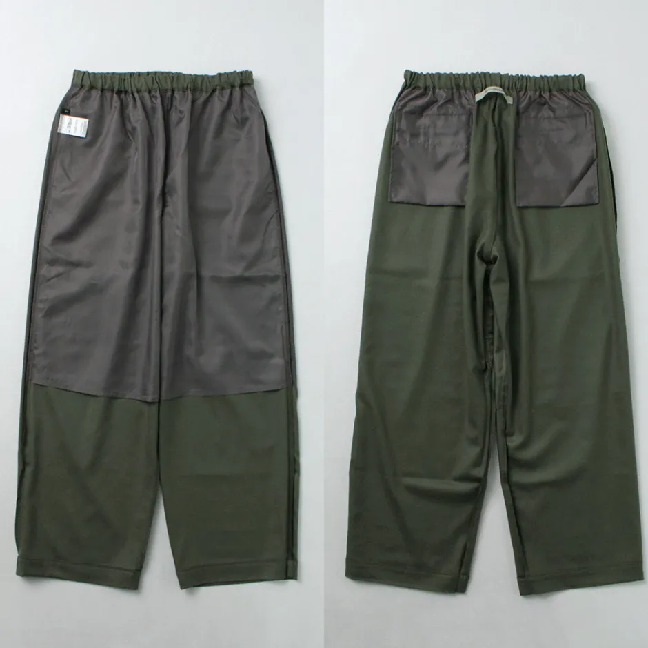 Trousers^BASISBROEK / MOREMO Wide Pants High Count Flannel