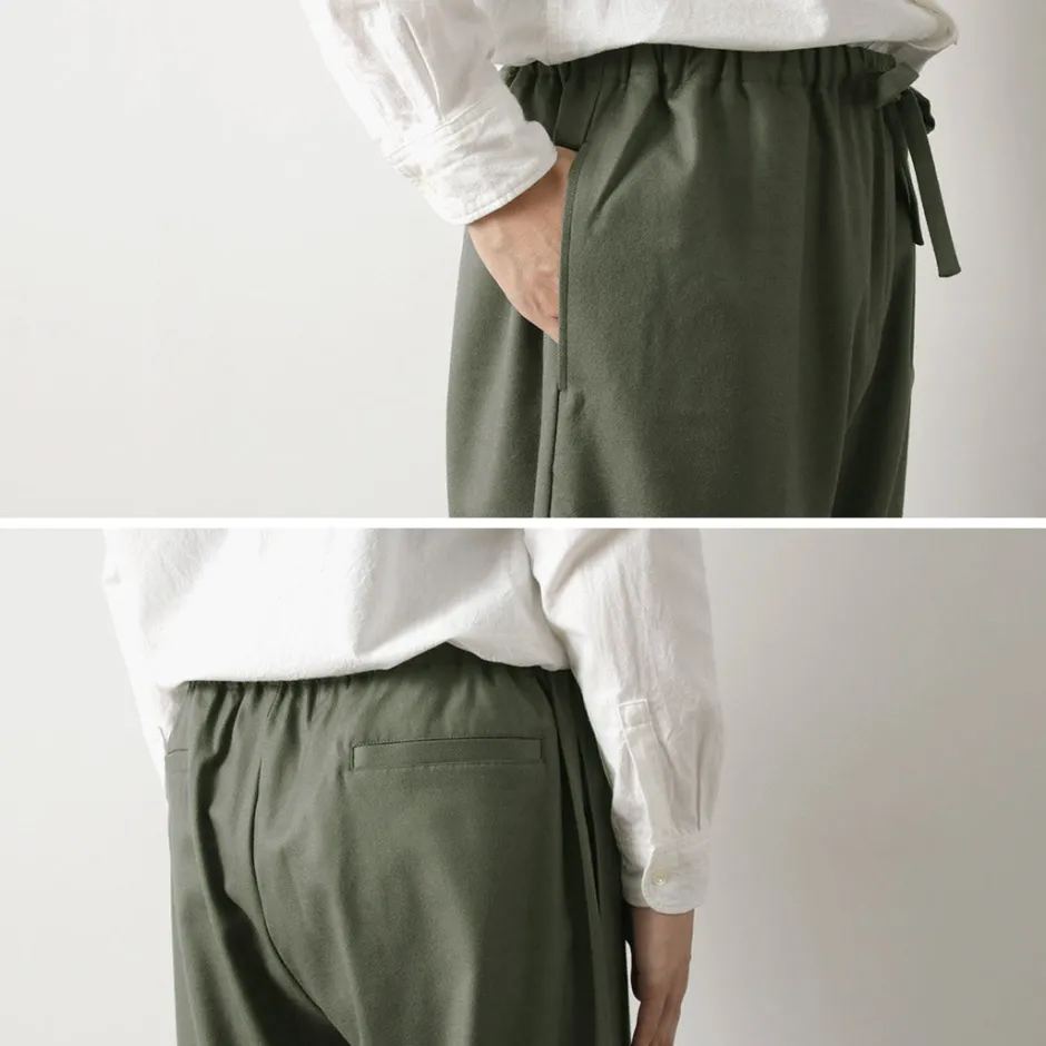 Trousers^BASISBROEK / MOREMO Wide Pants High Count Flannel