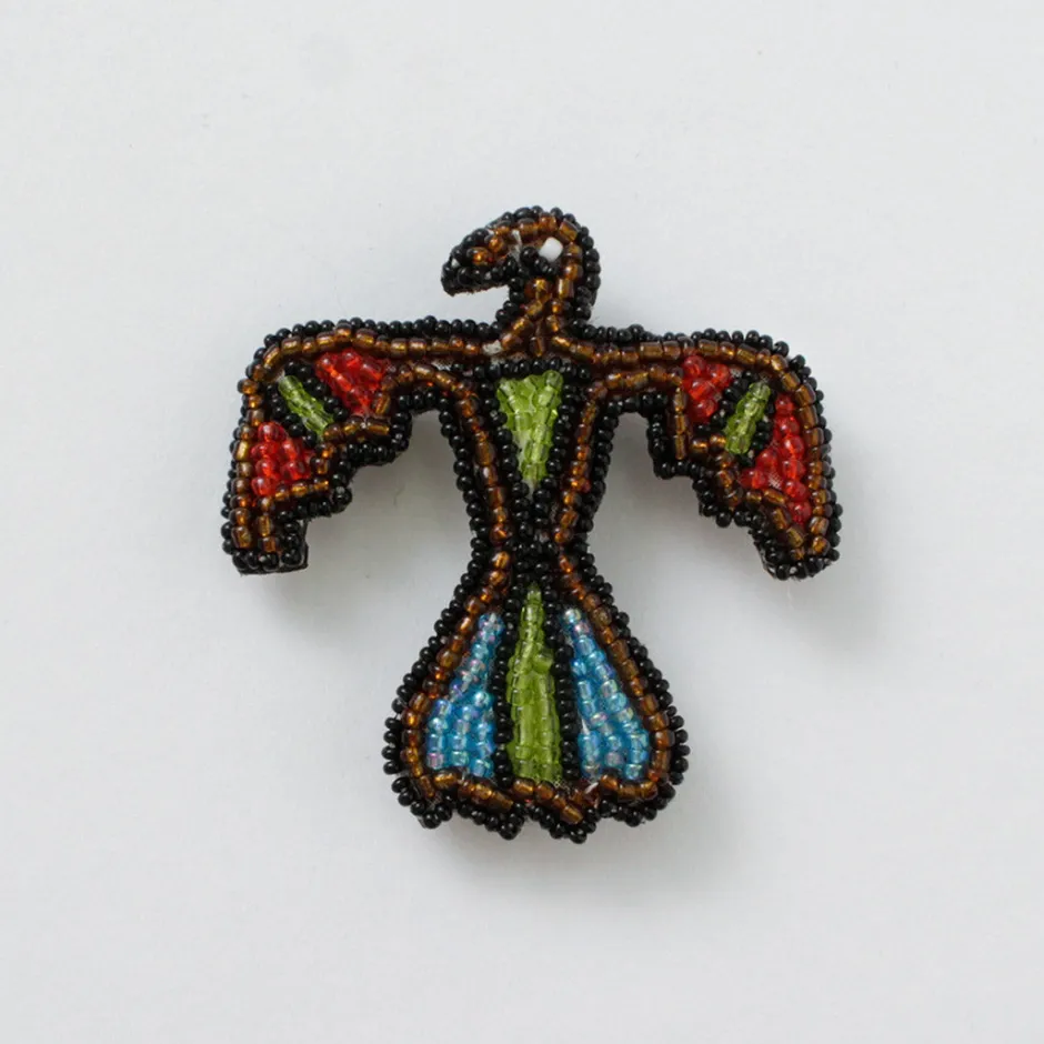 Other Goods^BEADED ACCESSORIES / Beaded pin badge M