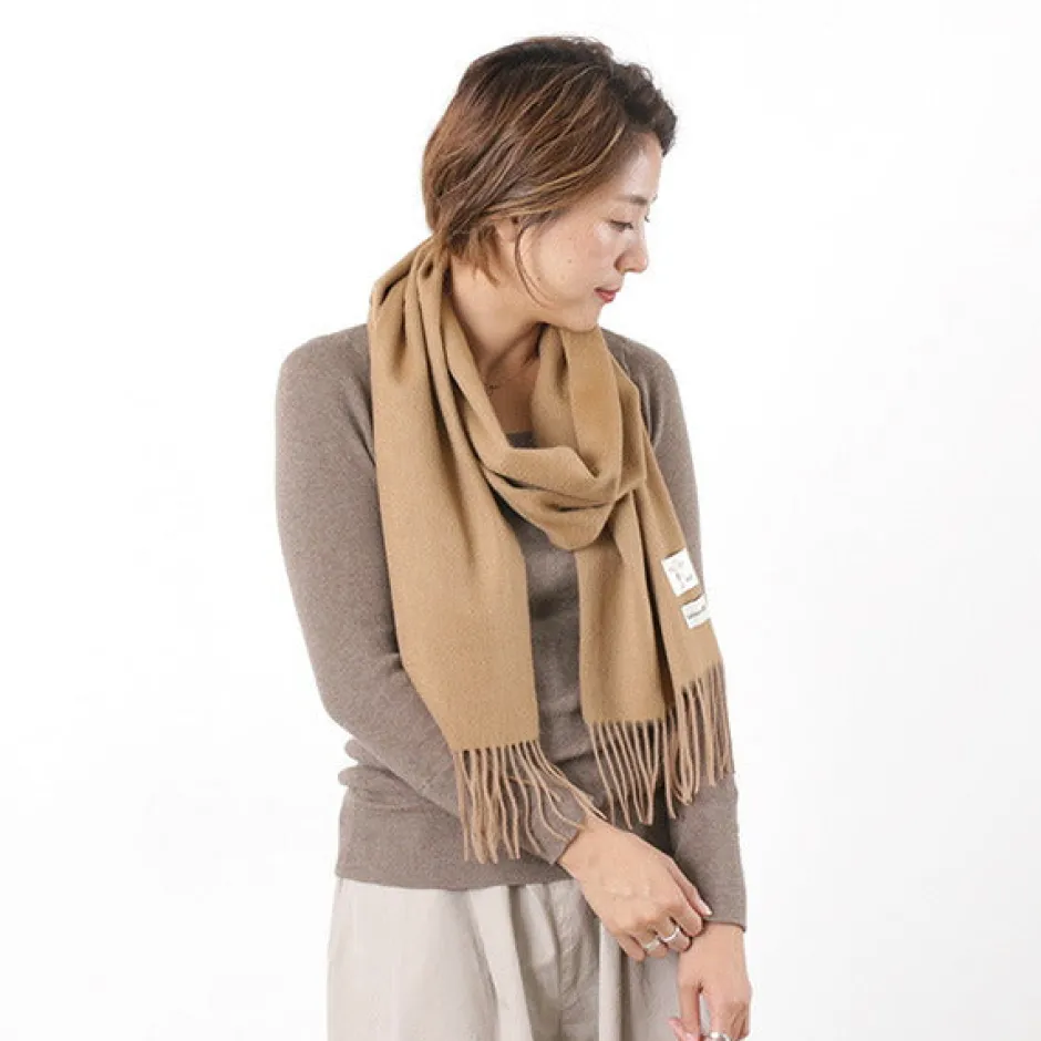 Scarfs^BEEE / Solid cashmere scarf