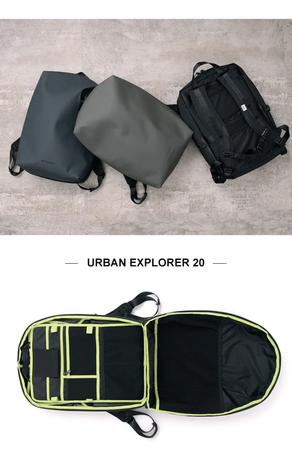 Briefcases | Backpacks^BERUF / Urban Explorer 20 Backpack