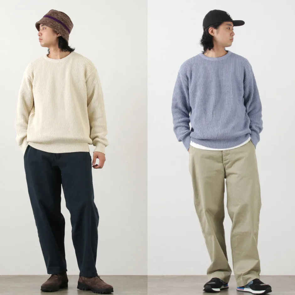 Knits^BINGHAMTON KNITTING COMPANY / Shaker Crew Knit