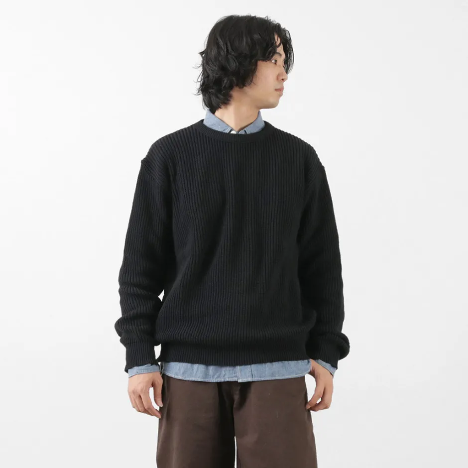 Knits^BINGHAMTON KNITTING COMPANY / Shaker Crew Knit