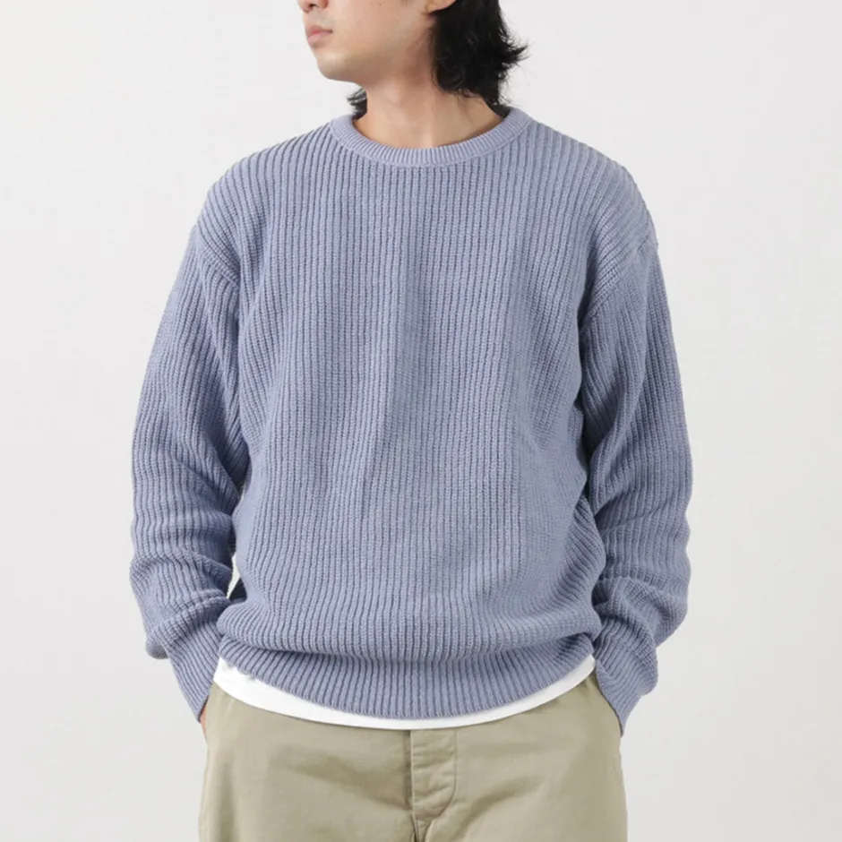 Knits^BINGHAMTON KNITTING COMPANY / Shaker Crew Knit