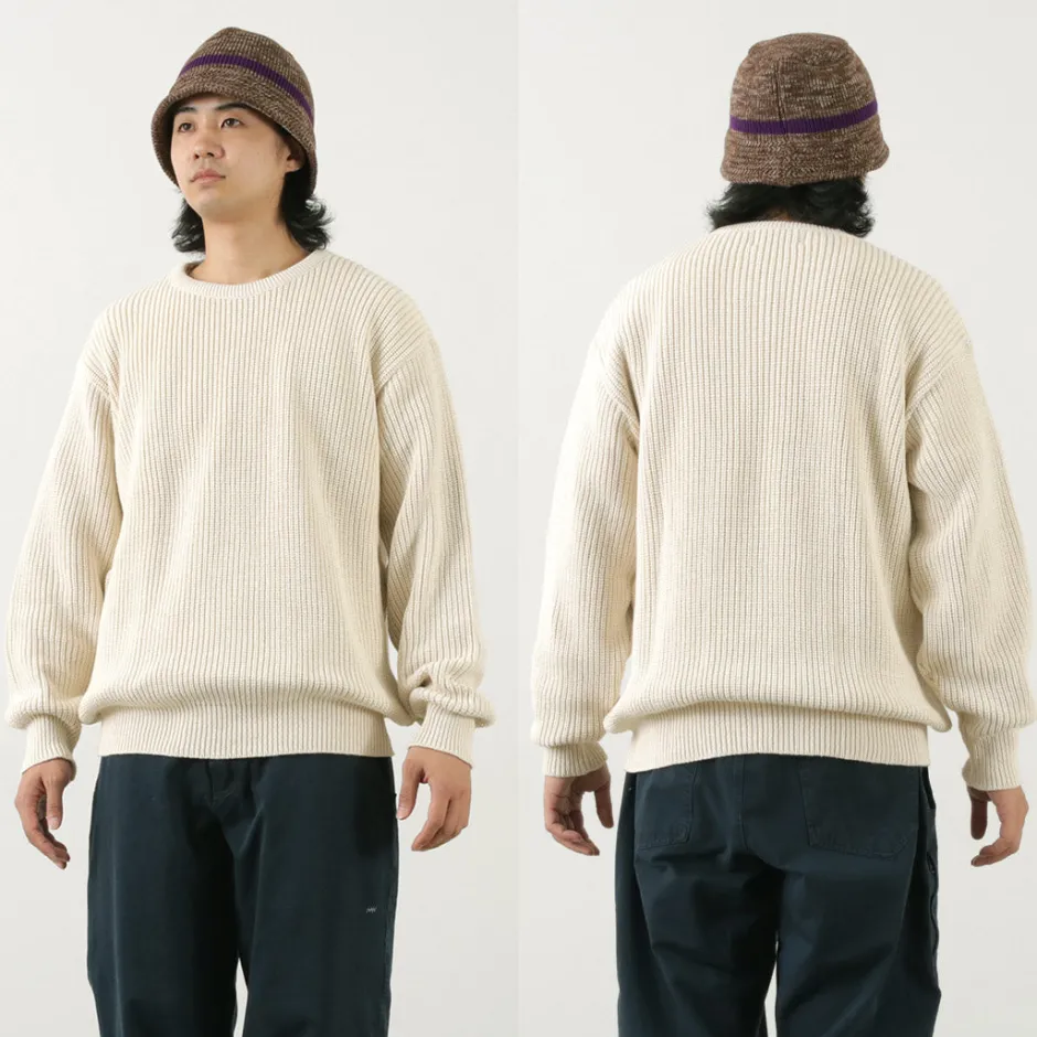 Knits^BINGHAMTON KNITTING COMPANY / Shaker Crew Knit
