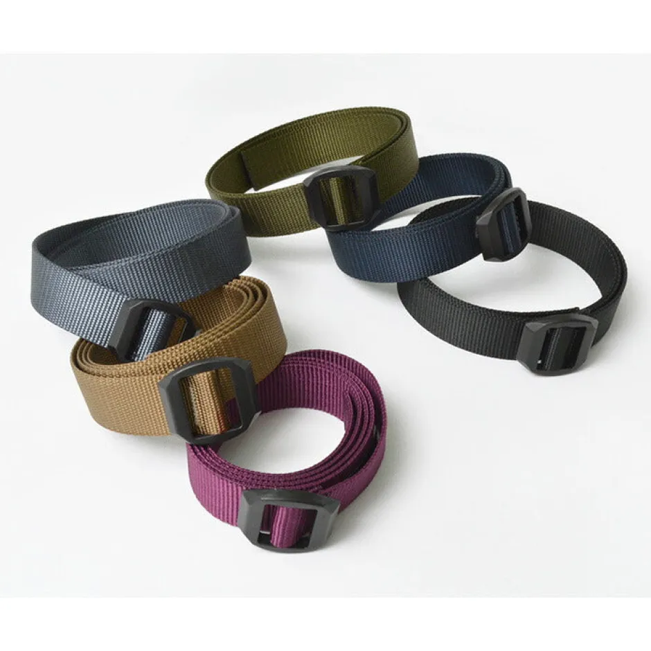 Belts^BISON / Webbing Belt 30mm Plain Nylon Belt