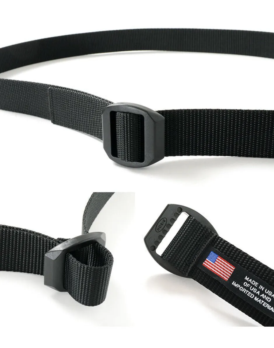 Belts^BISON / Webbing Belt 30mm Plain Nylon Belt