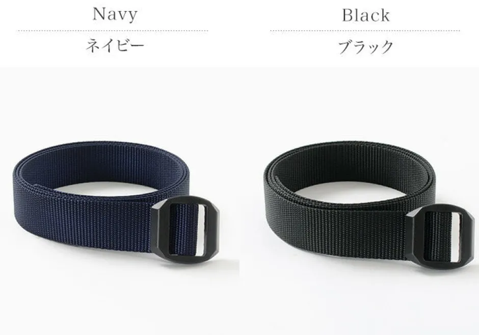 Belts^BISON / Webbing Belt 30mm Plain Nylon Belt