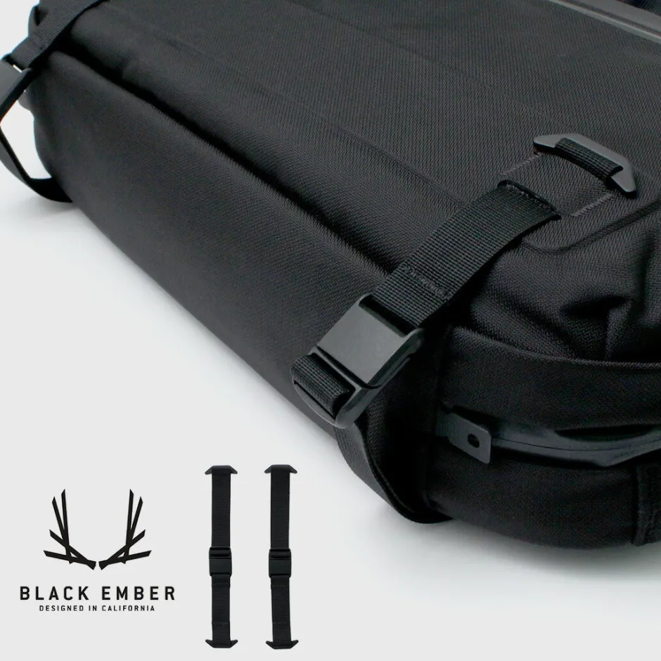 Other Bags^BLACK EMBER / Forge Compression Straps 2-piece Set black