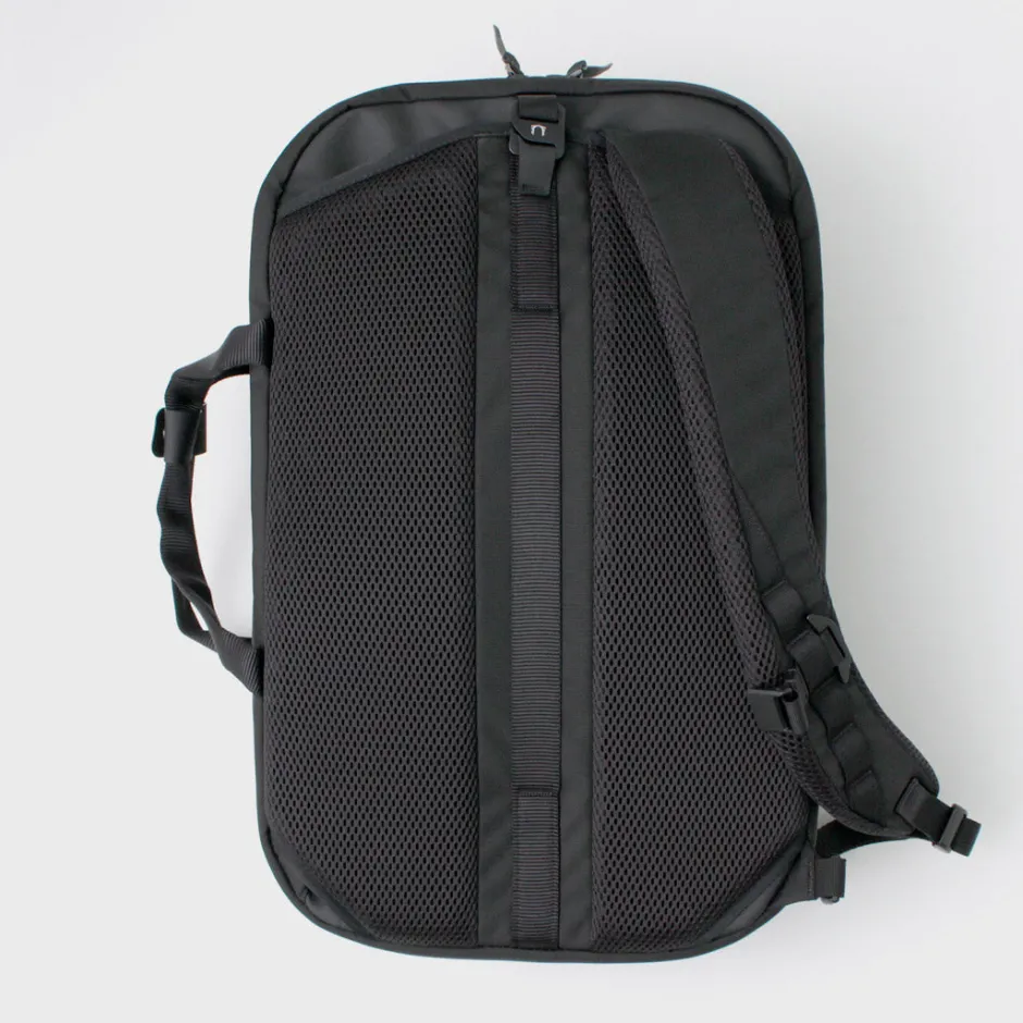 Backpacks^BLACK EMBER / Rectangle 2-way pack black