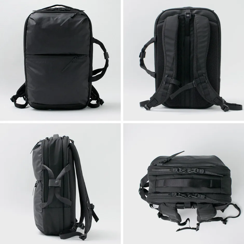 Backpacks^BLACK EMBER / Rectangle 2-way pack black