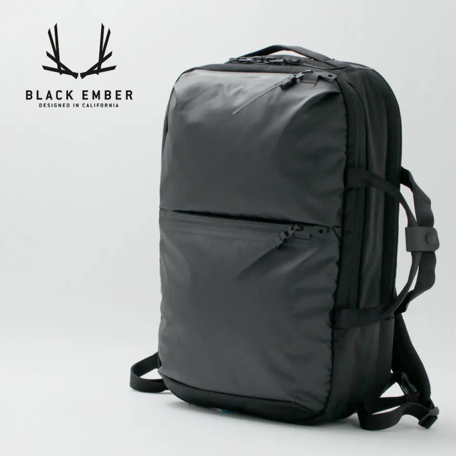 Backpacks^BLACK EMBER / Rectangle 2-way pack black