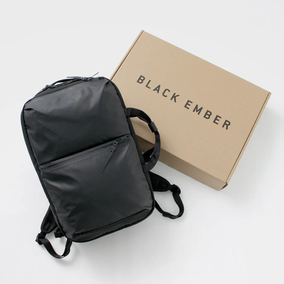 Backpacks^BLACK EMBER / Rectangle 2-way pack black