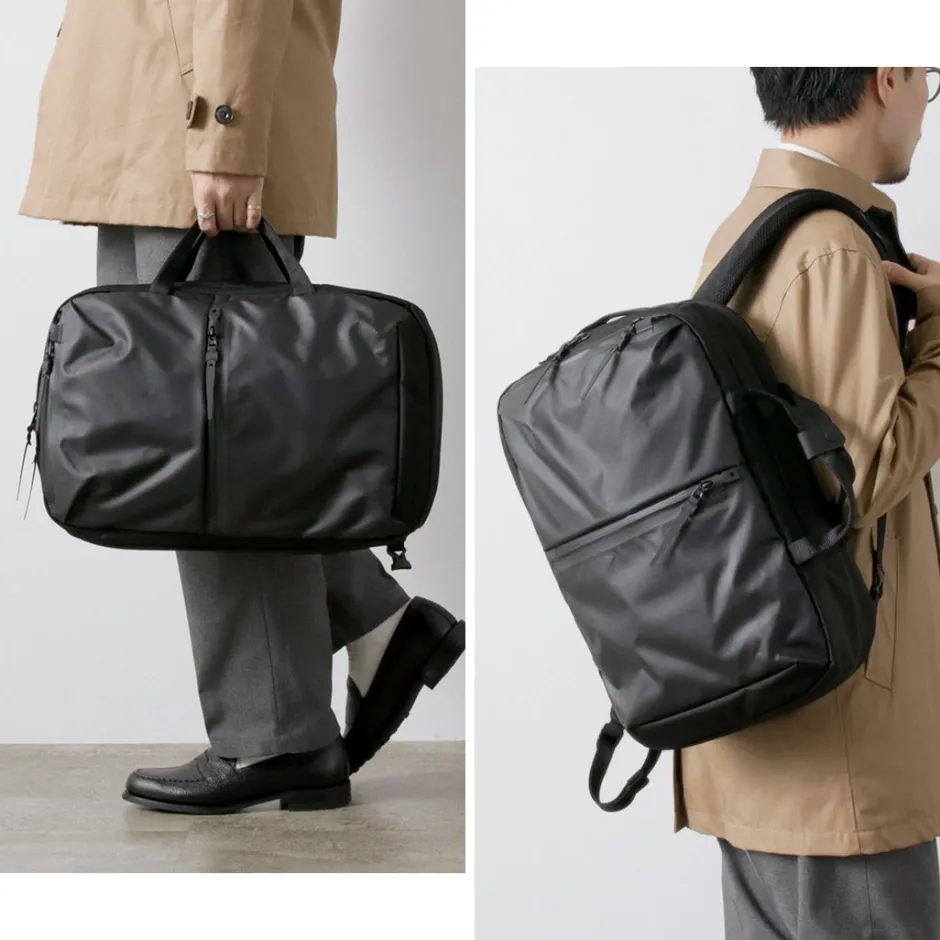 Backpacks^BLACK EMBER / Rectangle 2-way pack black