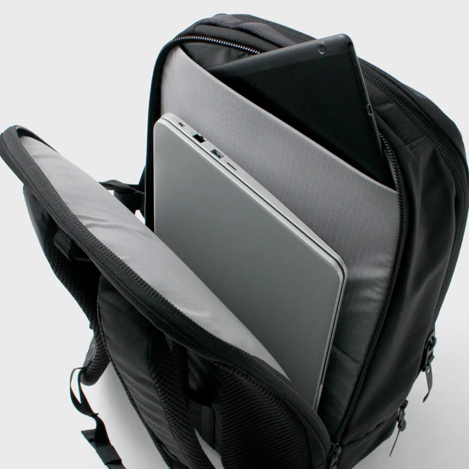 Backpacks^BLACK EMBER / Rectangle 2-way pack black