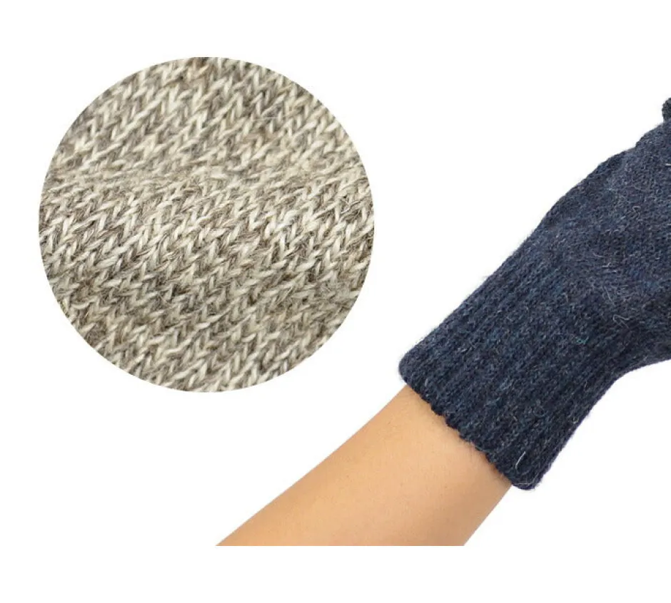 Gloves^BLACK SHEEP / Fingerless knit gloves