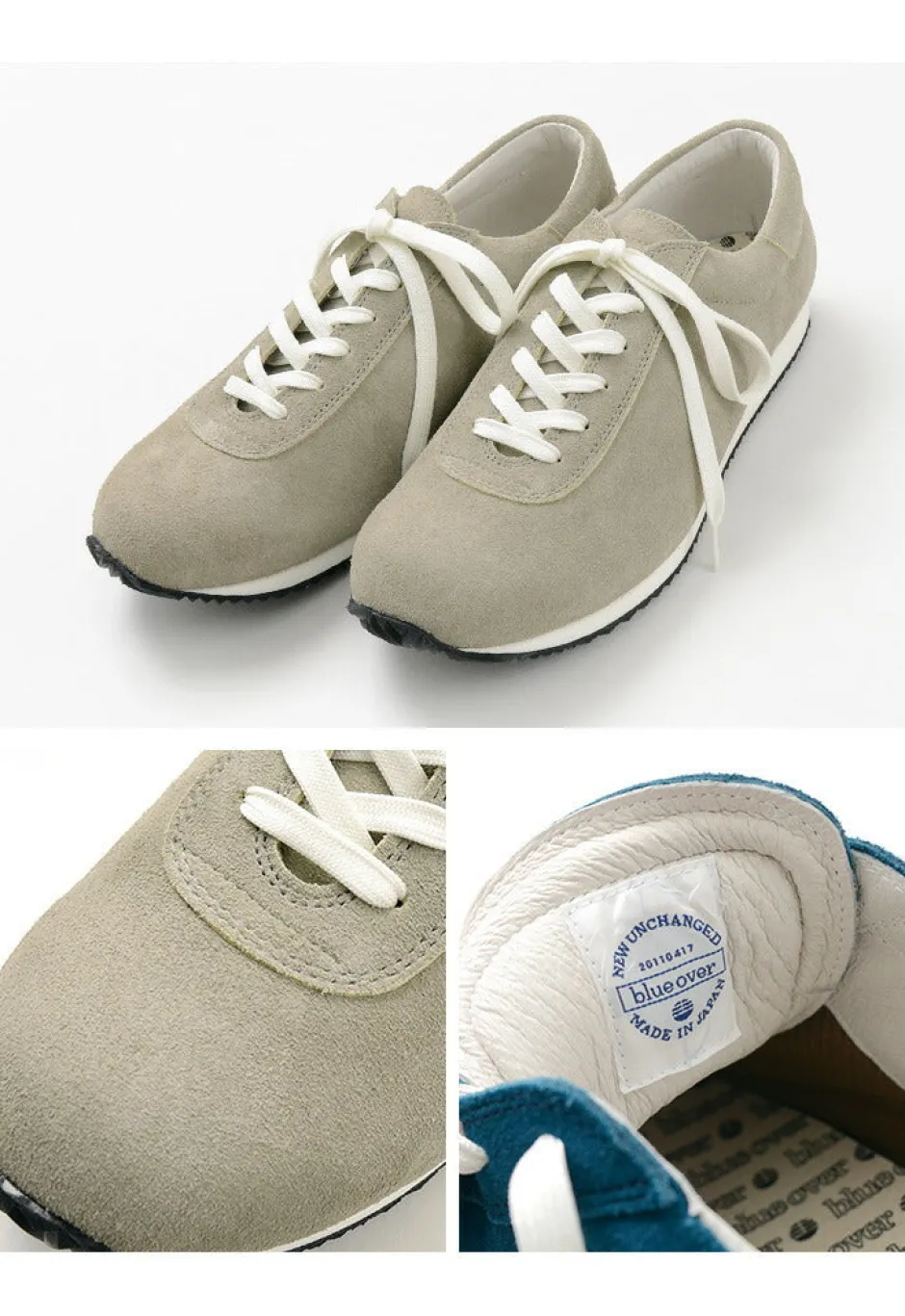 Sneakers^BLUE OVER / Suede Sneakers MIKEY