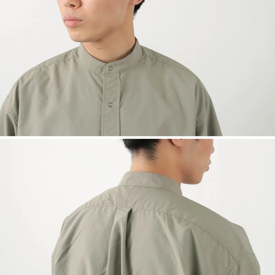 Shirts^BURLAP OUTFITTER / 7/10 Sleeve Band Collar Shirt