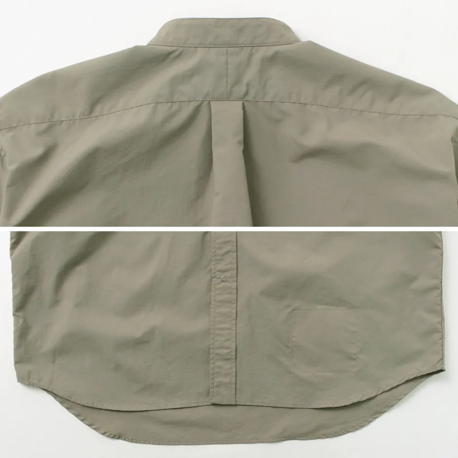 Shirts^BURLAP OUTFITTER / 7/10 Sleeve Band Collar Shirt