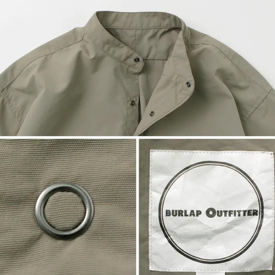 Shirts^BURLAP OUTFITTER / 7/10 Sleeve Band Collar Shirt