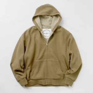Jackets^BURLAP OUTFITTER / Grid Fleece Lined Zip Hoodie
