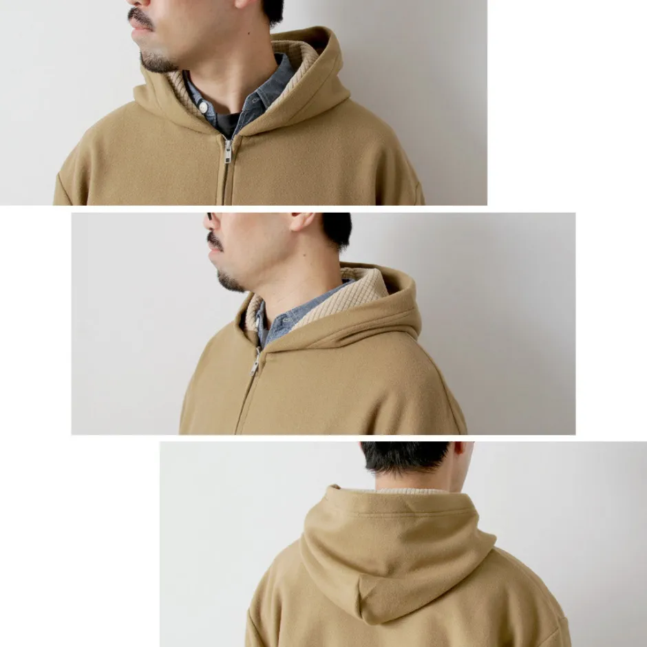 Jackets^BURLAP OUTFITTER / Grid Fleece Lined Zip Hoodie