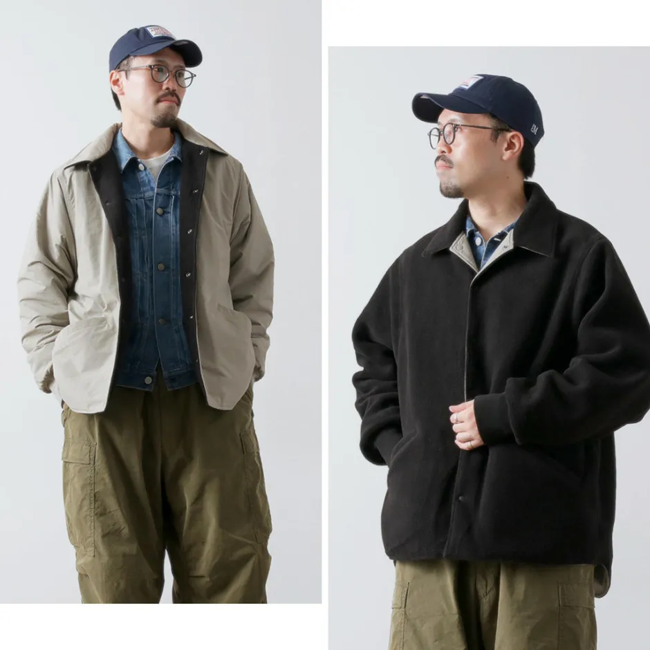 Jackets^BURLAP OUTFITTER / Reversible Coach Jacket