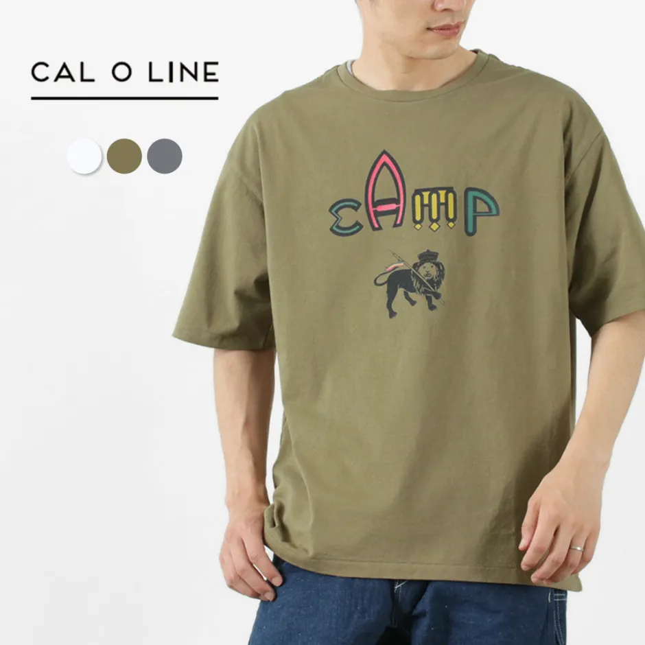 T-Shirts^CAL O LINE / Camp Logo T-Shirt