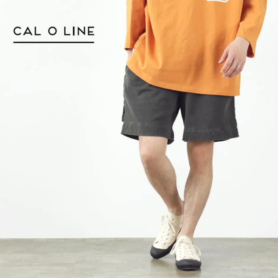 Shorts^CAL O LINE / Cut-off sweatshorts black