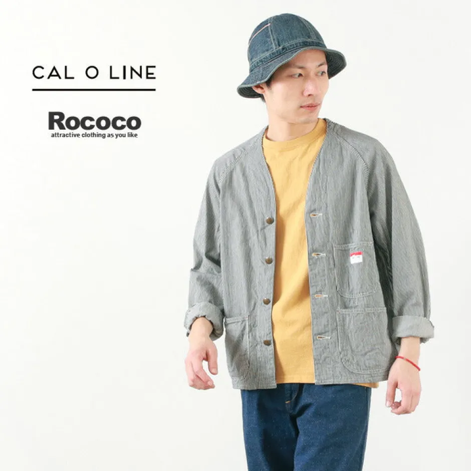 Jackets^CAL O LINE / engineer jacket hickory