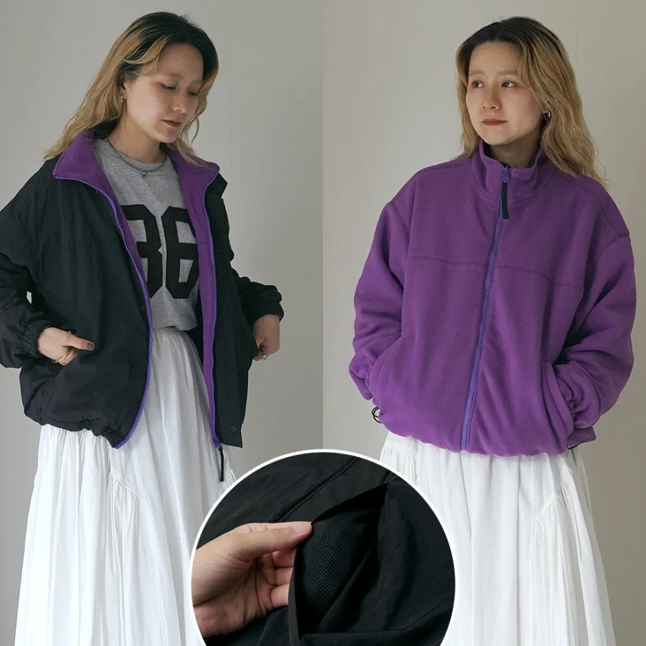 Jackets^CALIFORNIA SPORTSWEAR / Reversible Sports Jacket Nylon