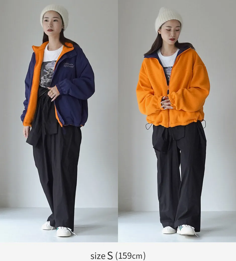 Jackets^CALIFORNIA SPORTSWEAR / Reversible Sports Jacket Nylon