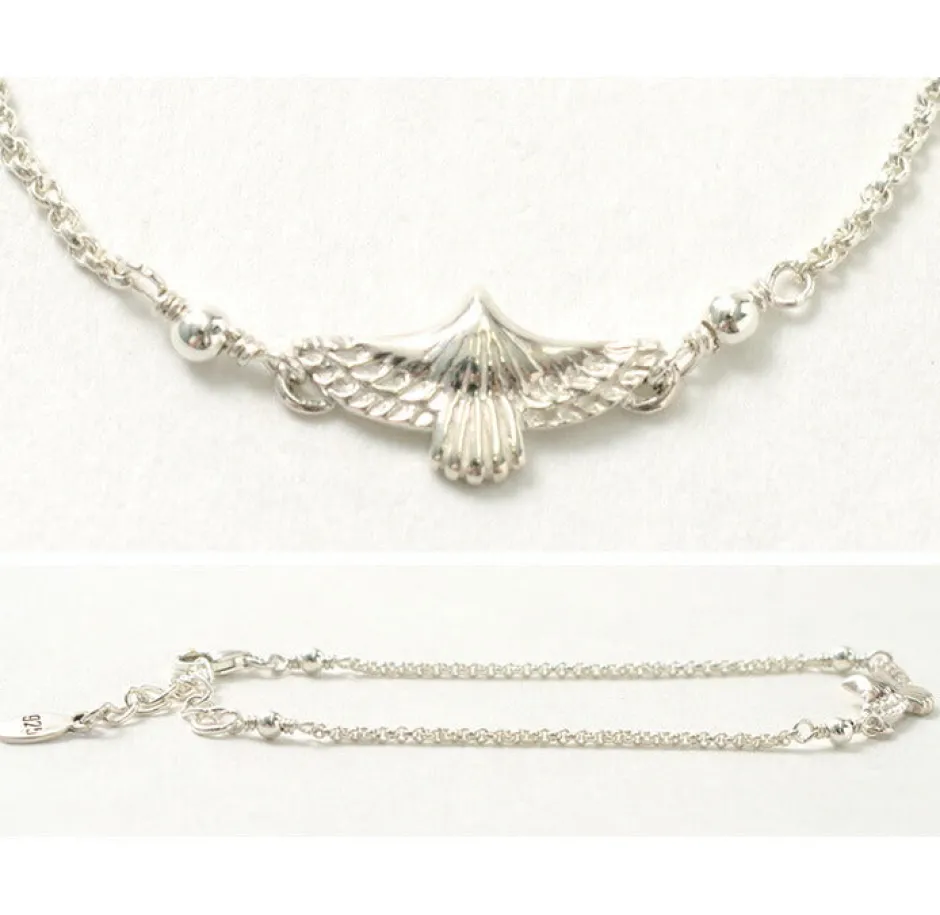 Anklets^CHALISA T.. / Eagle chain bracelet silver
