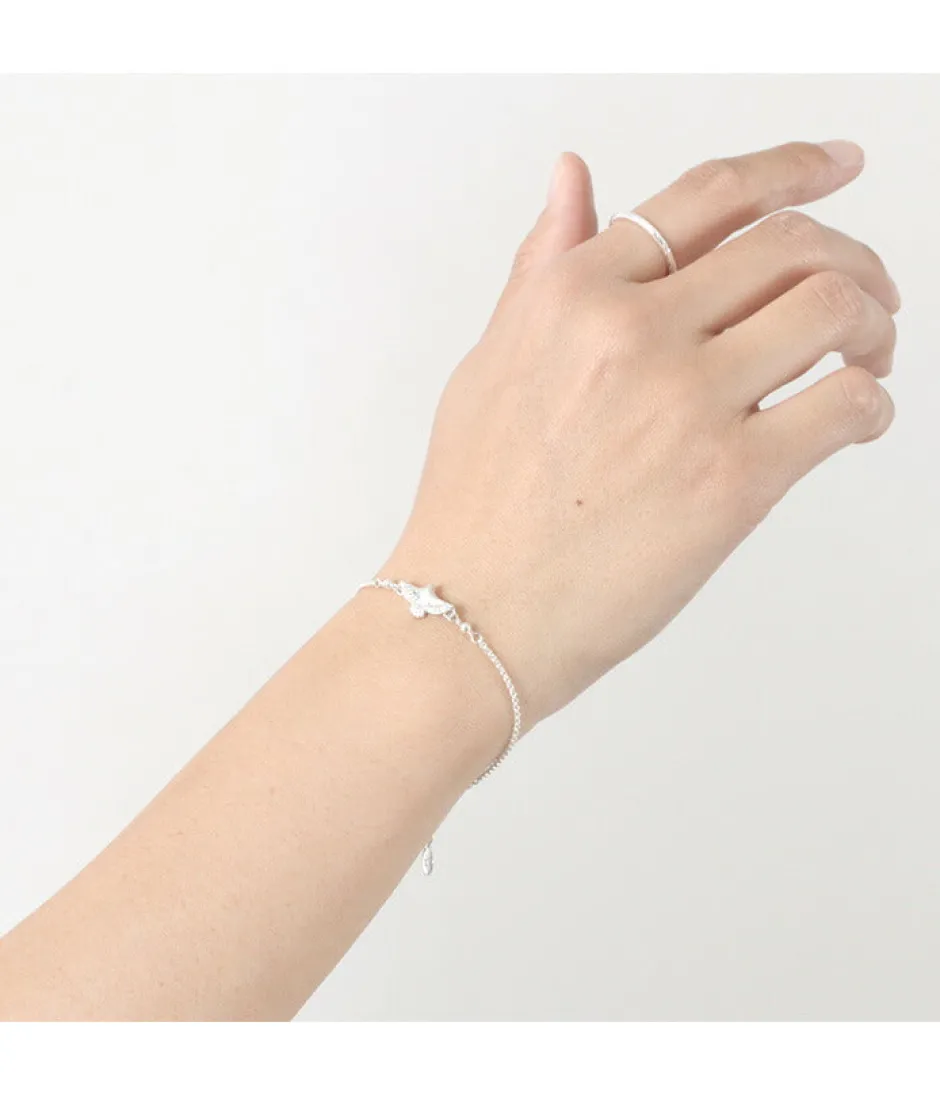 Anklets^CHALISA T.. / Eagle chain bracelet silver