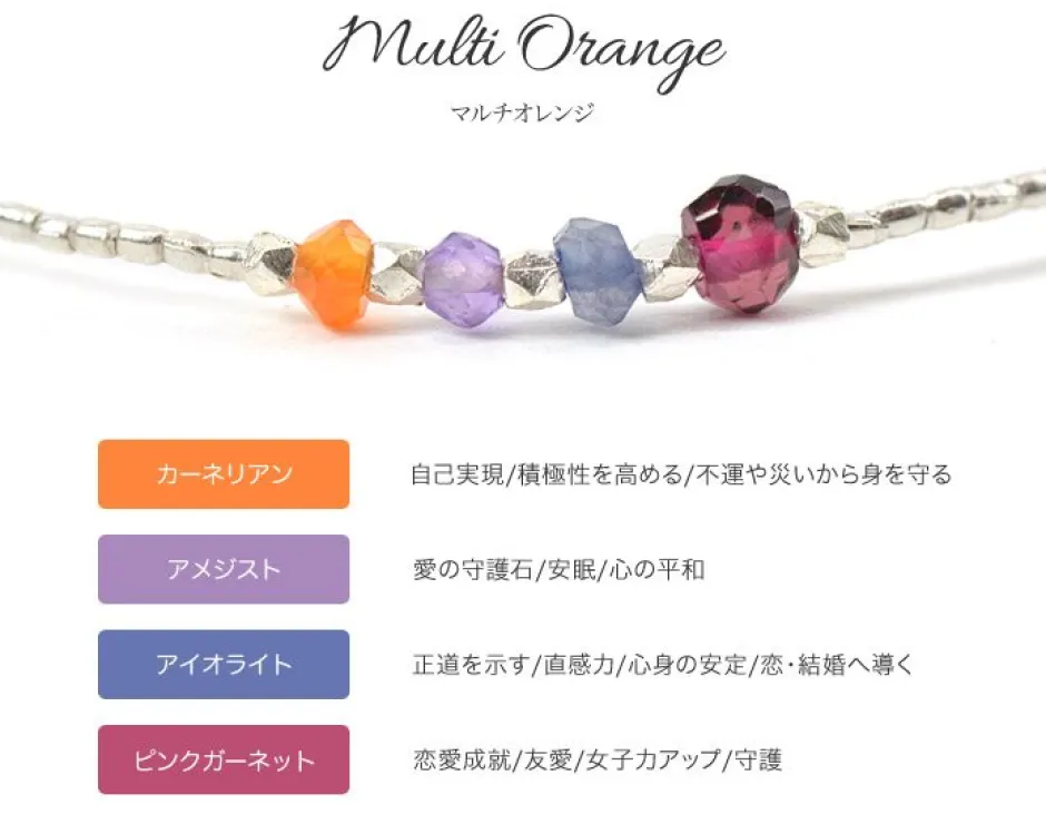 Anklets^CHALISA T.. / Natural Stone Anklet