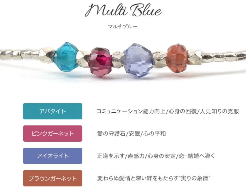 Anklets^CHALISA T.. / Natural Stone Bracelet