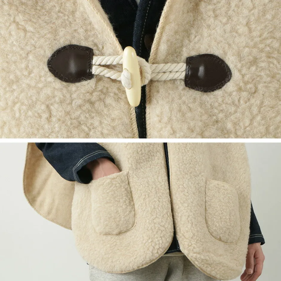 Jackets^COLDBREAKER / Boa Wool Poncho